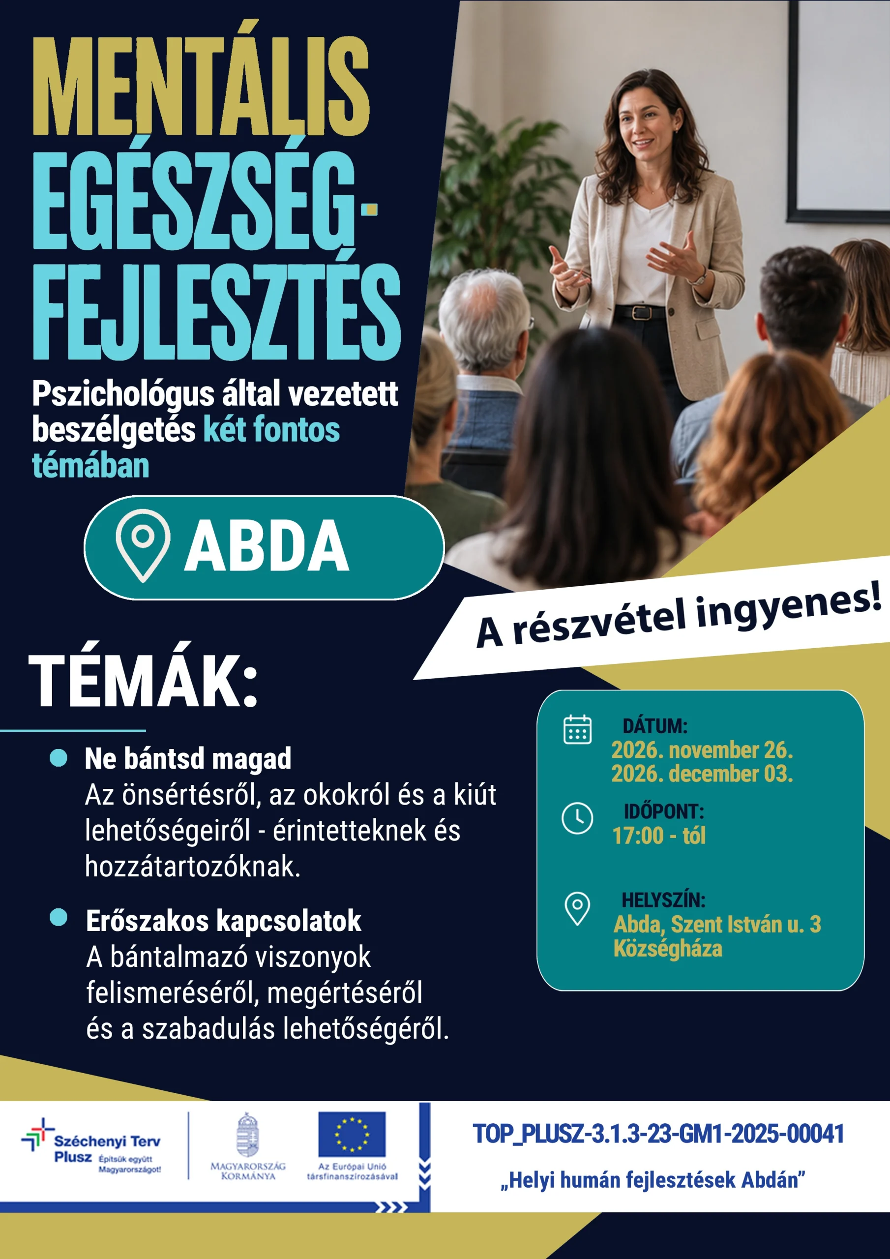 26 11 26 Abda Mentális egészségfejlesztés