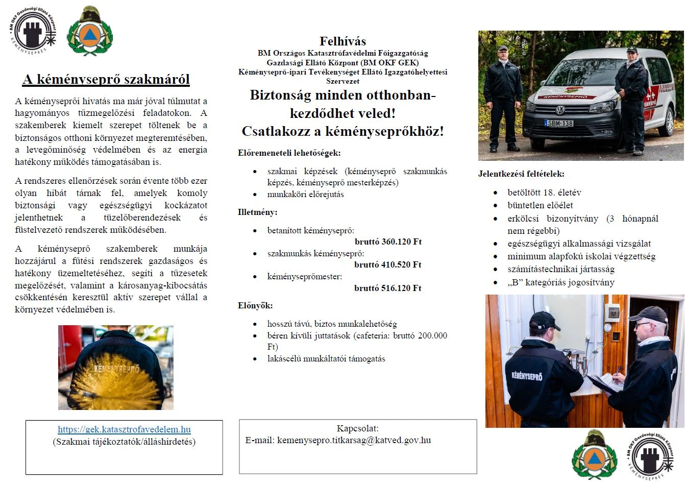 kéményseprő plakát
